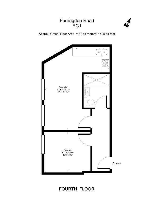Heinze Flat 402 - One Bedroom Fourth Floor Flat By City Living ลอนดอน ภายนอก รูปภาพ